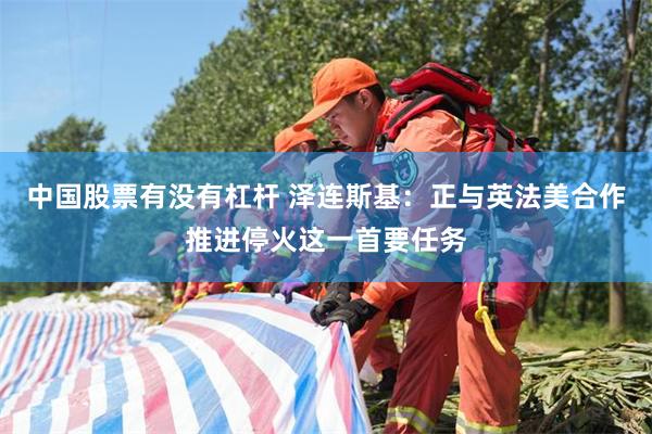 中国股票有没有杠杆 泽连斯基：正与英法美合作推进停火这一首要任务