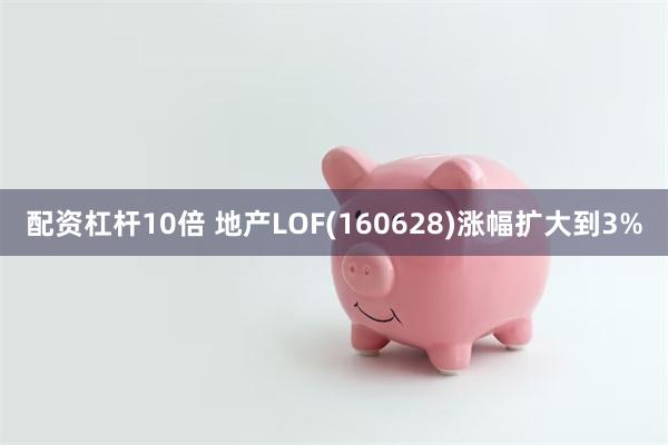 配资杠杆10倍 地产LOF(160628)涨幅扩大到3%