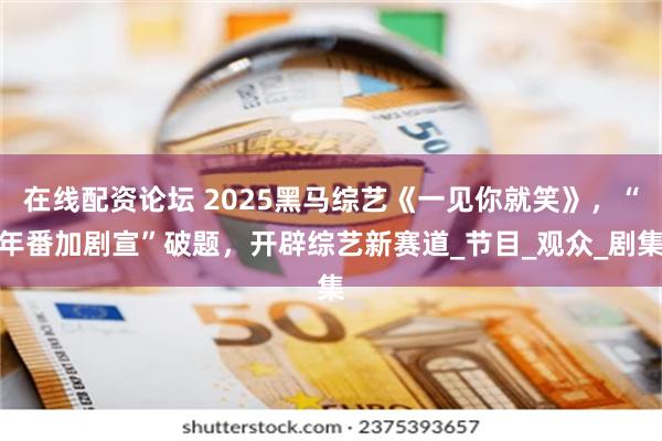 在线配资论坛 2025黑马综艺《一见你就笑》，“年番加剧宣”破题，开辟综艺新赛道_节目_观众_剧集
