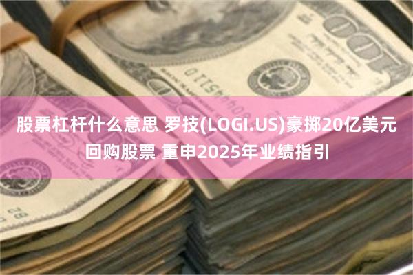 股票杠杆什么意思 罗技(LOGI.US)豪掷20亿美元回购股票 重申2025年业绩指引