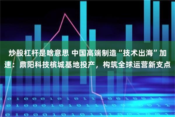 炒股杠杆是啥意思 中国高端制造“技术出海”加速：鼎阳科技槟城基地投产，构筑全球运营新支点