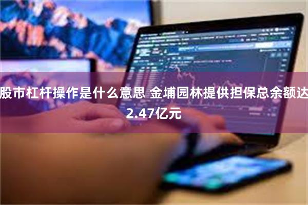 股市杠杆操作是什么意思 金埔园林提供担保总余额达2.47亿元