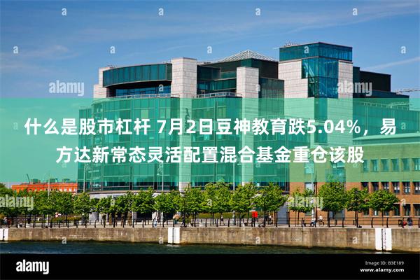 什么是股市杠杆 7月2日豆神教育跌5.04%，易方达新常态灵活配置混合基金重仓该股