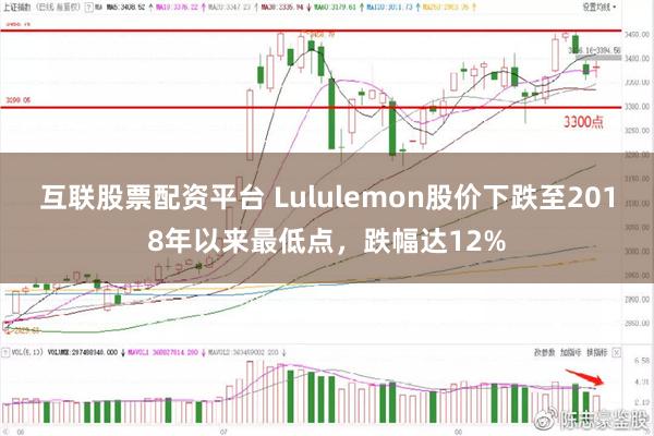 互联股票配资平台 Lululemon股价下跌至2018年以来最低点，跌幅达12%