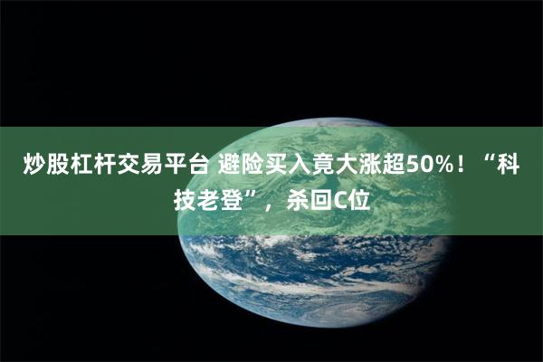 炒股杠杆交易平台 避险买入竟大涨超50%！“科技老登”，杀回C位
