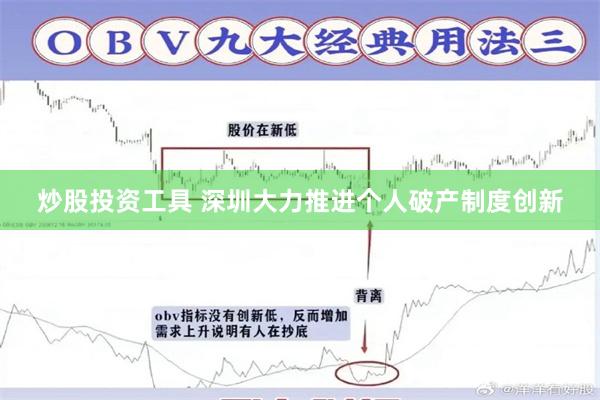 炒股投资工具 深圳大力推进个人破产制度创新