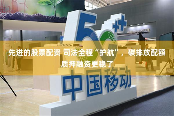 先进的股票配资 司法全程“护航”,碳排放配额质押融资更稳了