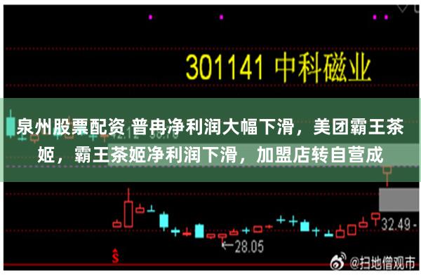 泉州股票配资 普冉净利润大幅下滑，美团霸王茶姬，霸王茶姬净利润下滑，加盟店转自营成