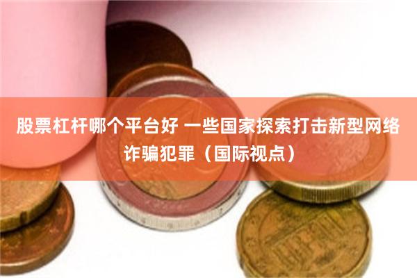 股票杠杆哪个平台好 一些国家探索打击新型网络诈骗犯罪（国际视点）