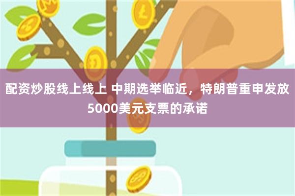 配资炒股线上线上 中期选举临近,特朗普重申发放5000美元支票的承诺